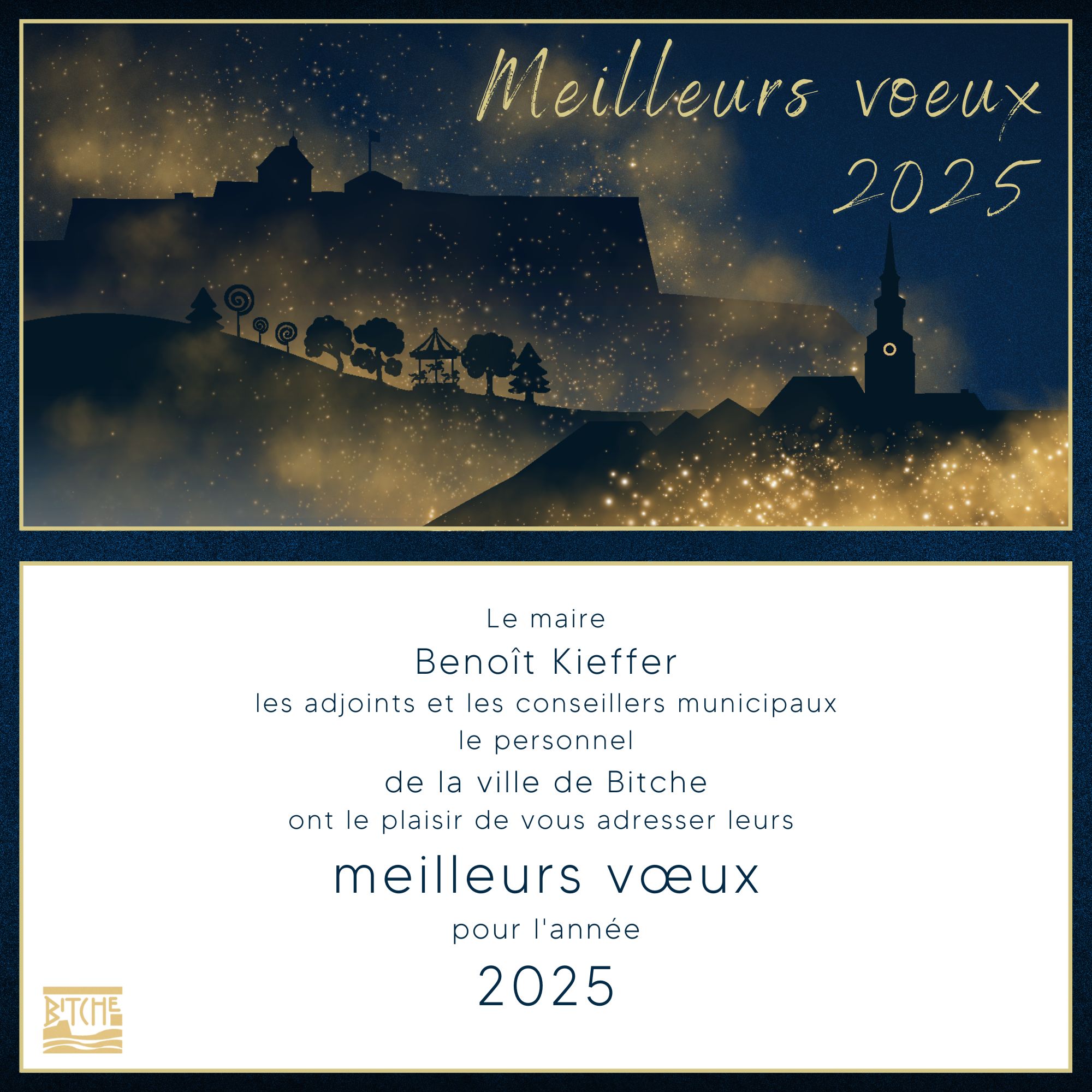 Meilleurs Voeux 2025 _ Ville de Bitche